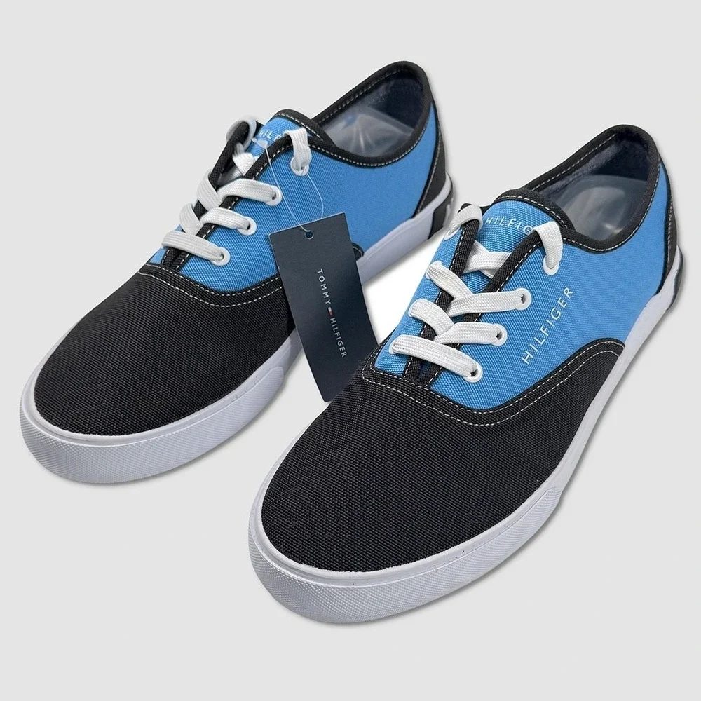 Tommy‎ Hilfiger Ralem Shoes - NEW Mens Size 11 Black / Blue - #49259-ZZ4